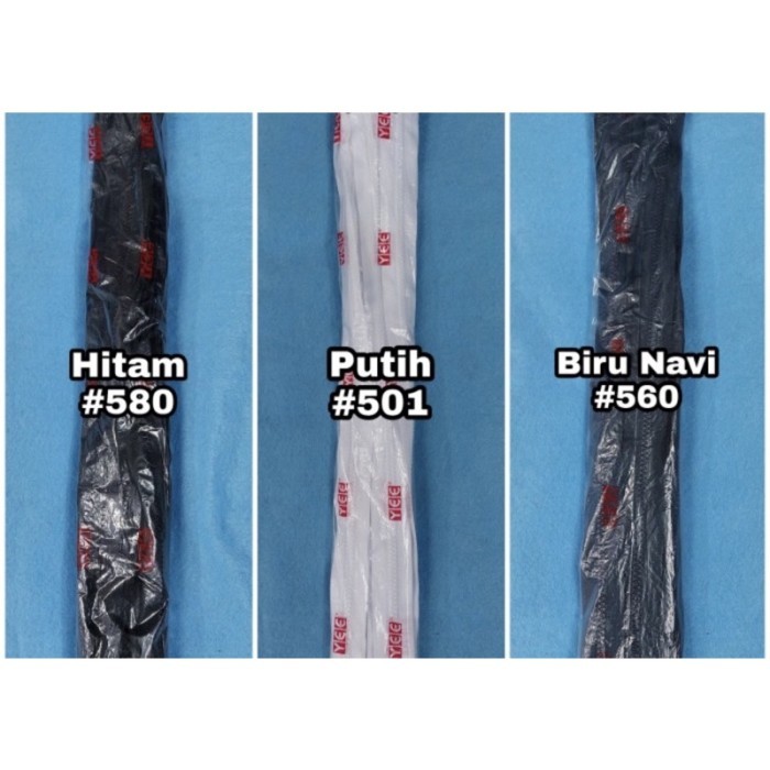 Resleting Jaket VFO-58 YEE 26" (65 cm) - 1 lusin - PUTIH