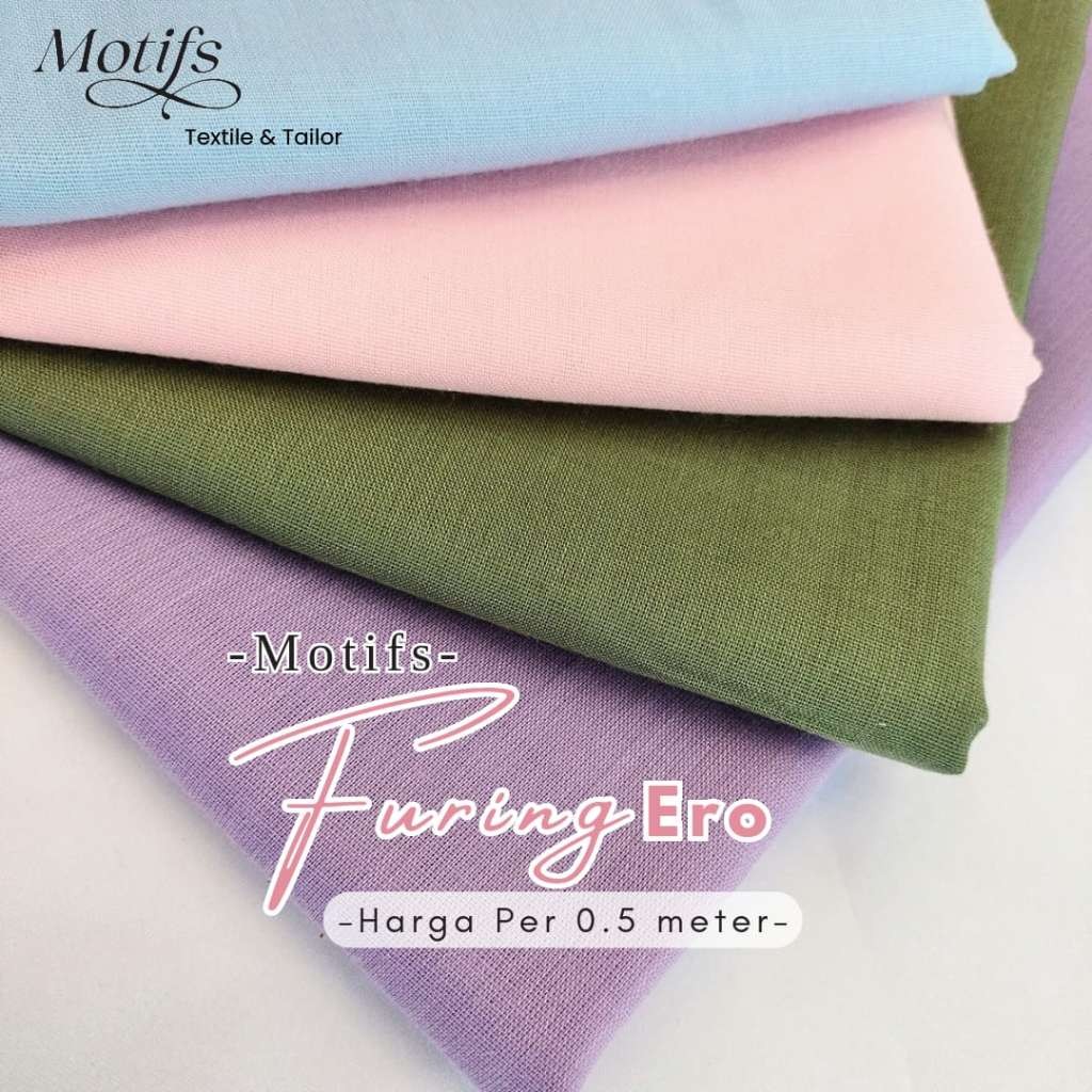 MOTIFS - ( HARGA 0.5 METER ) KAIN KATUN ERO - FURING ERO - KAIN ERO MURAH