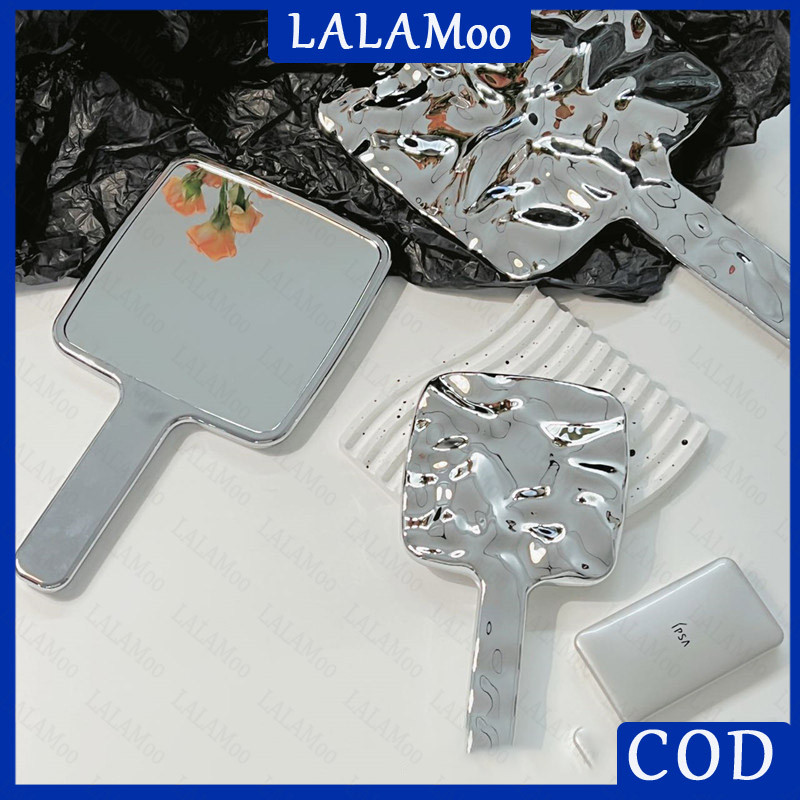 Perak Mirae Hand Mirror / Cermin Genggam / Cermin Rias/ Korea Vintage Mirror