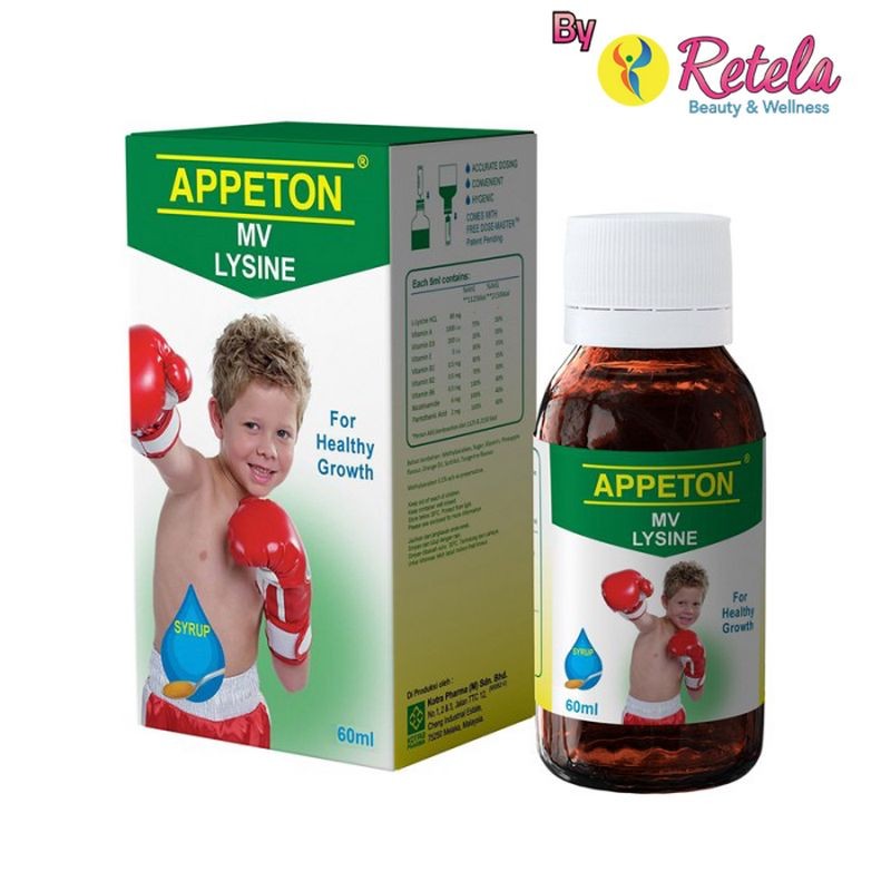 

APPETON LYSINE SYRUP 60 ML