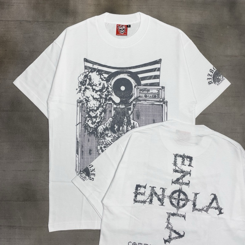 Enola - Commit Death | Tshirt White