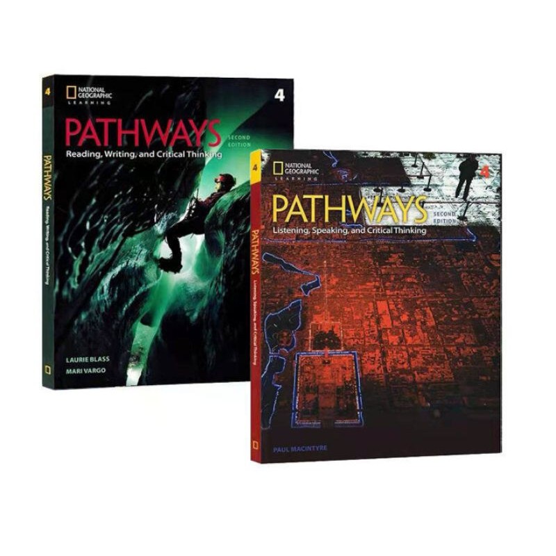 

2 books colections new vesion l4 national geograpich pathways 4