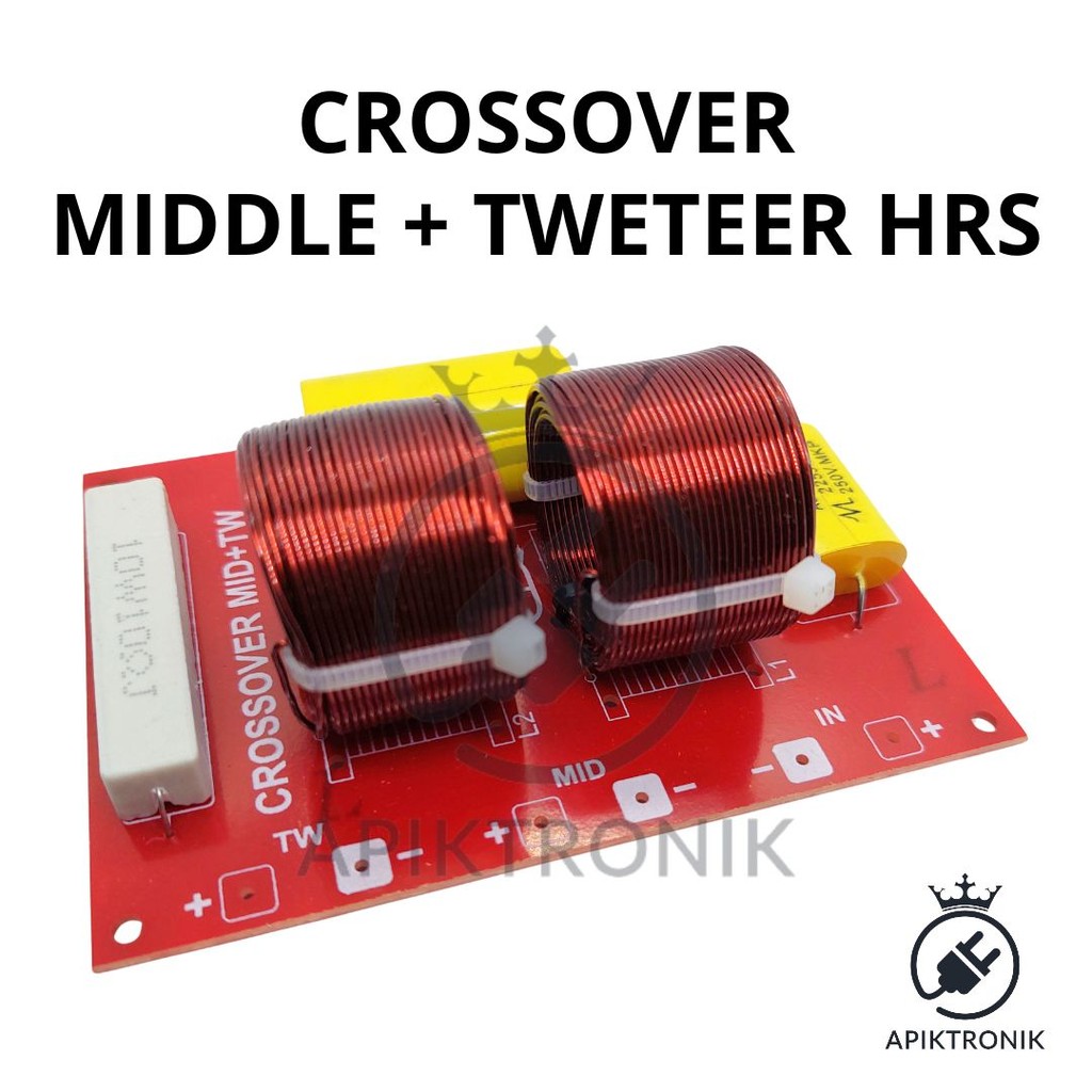CROSOVER MID + TWETER CROSSOVER PASIF MIDLE PLUS TWEETER