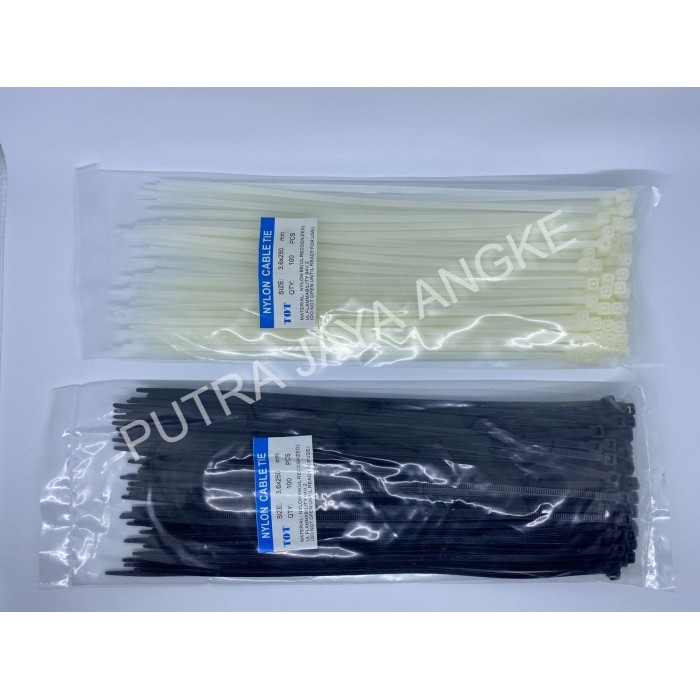 

⭐BISA COD⭐ Kabel Ties / Kabel Tis / Cable Tie / Insulock / Insulok 250 Putih