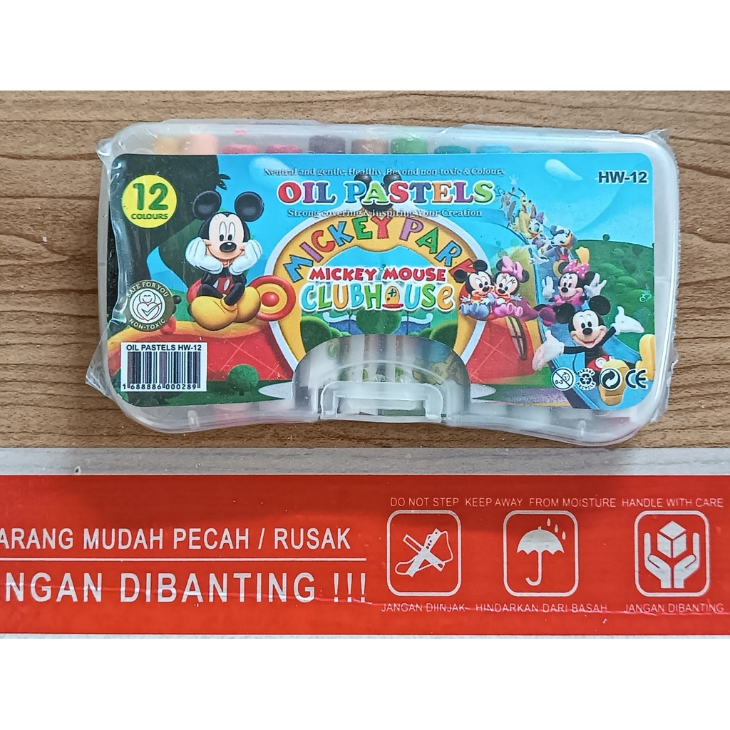 

crayon krayon murah 12 warna hasil bagus dan tidak beracun