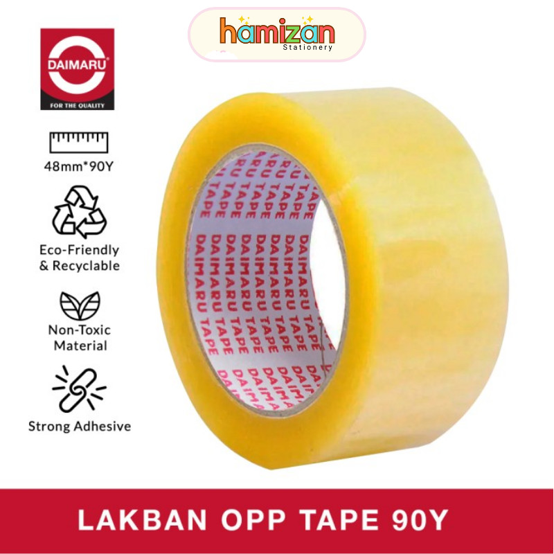 

Daimaru Lakban Bening 48mm Transparan Murah Berkualitas