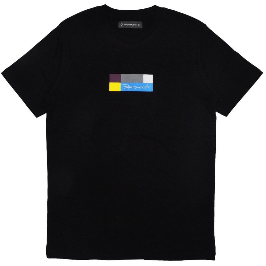 

PAPERSMOOTH Tshirt Colour Block Black