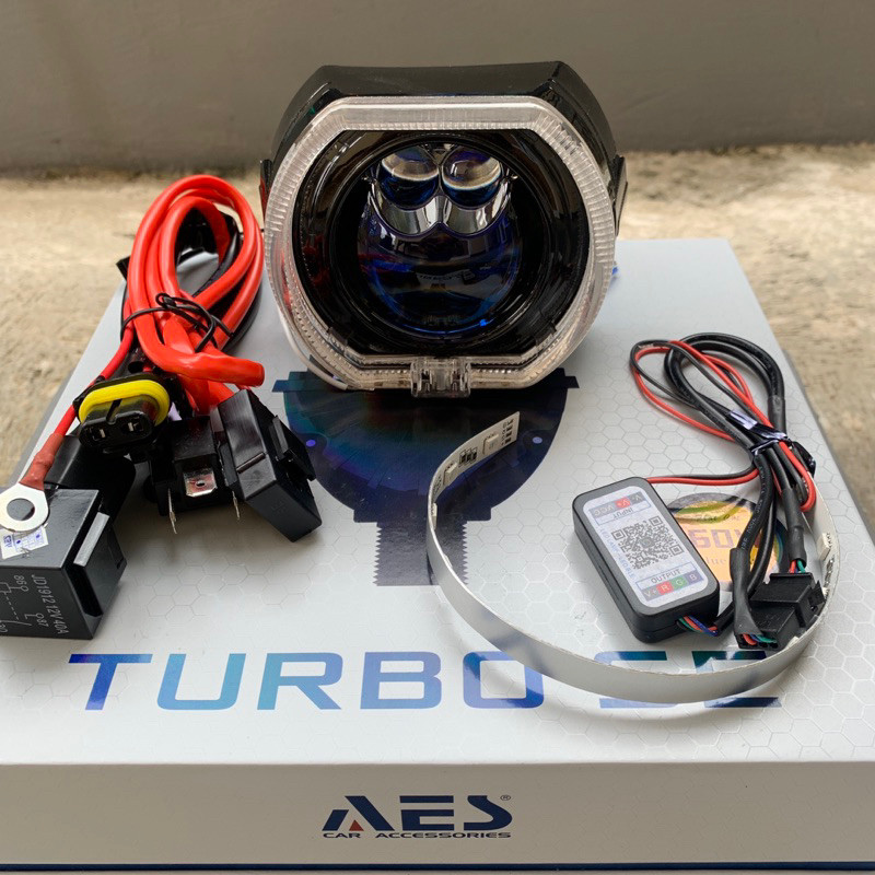 COMBO MURAH PAKET HEMAT BILED AES Turbo SE Double Laser