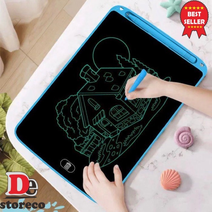 

(DTO) LCD Writing Tablet Papan Tulis LCD Papan Gambar Hapus Papan Tulis