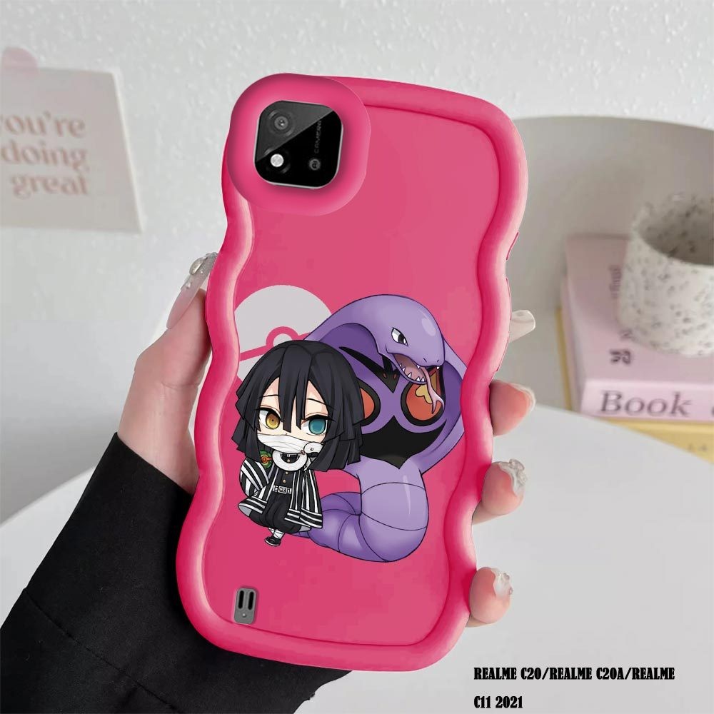 Case Hp Realme C20 C20A C11 2021 C25 C25S C17 C15 C12 C2 New Macaron Candy Color Silicone Casing Car