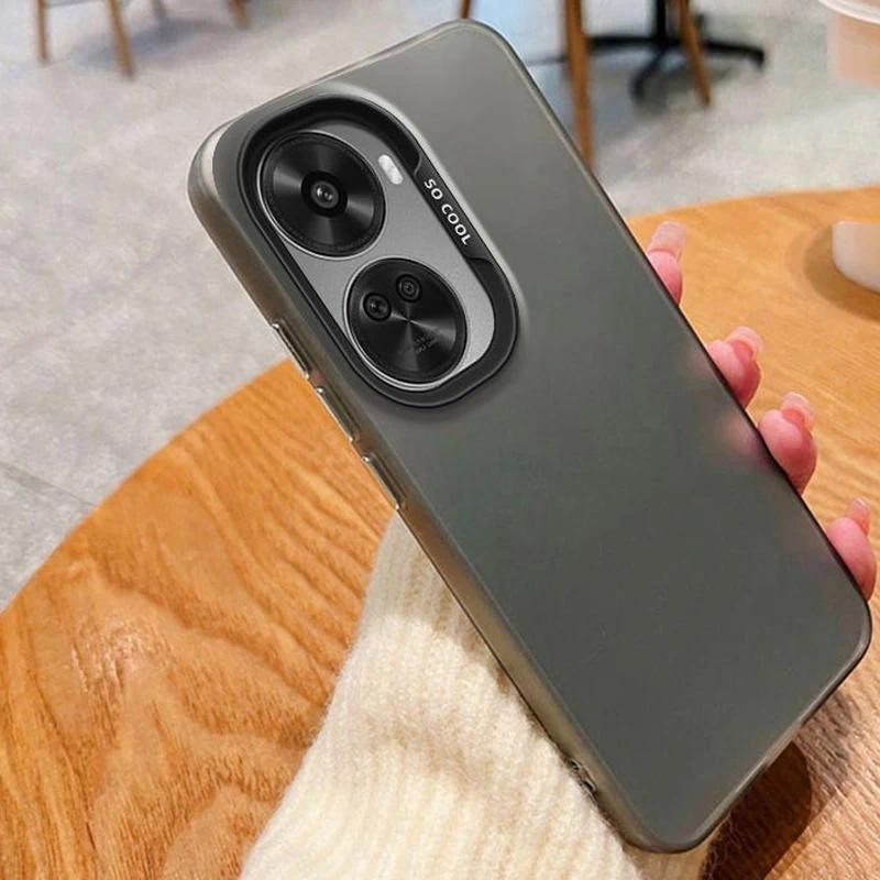 For Honor 90 Lite Honor 90 Lite Honor 90 Lite Phone Case Frosted Anti-Slippery Metal Film Simplicity
