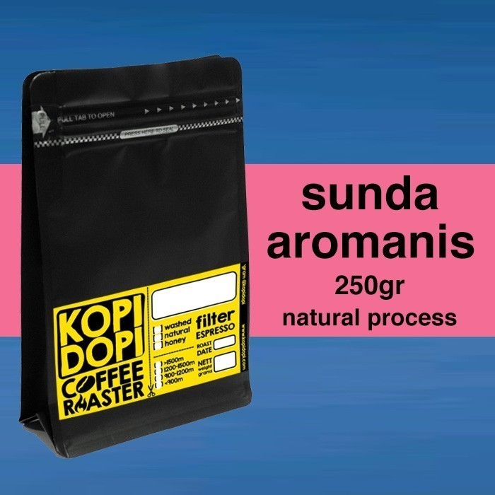 

Kopi Arabika Sunda Aromanis Natural 250 gram