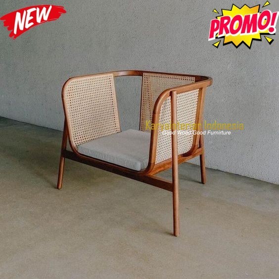 dining chair jati rotan alami arm chair  jati  rotan Karya Interior