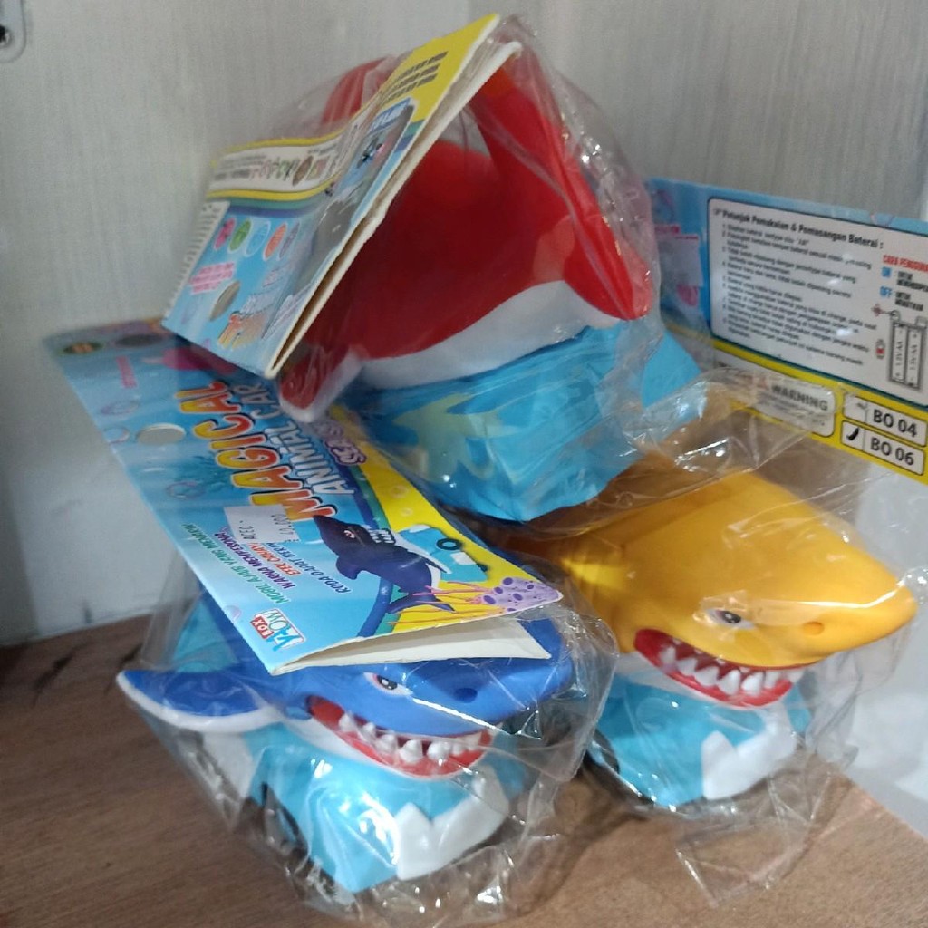 MAINAN ANAK MAGIC CAR HIU (ACEC)