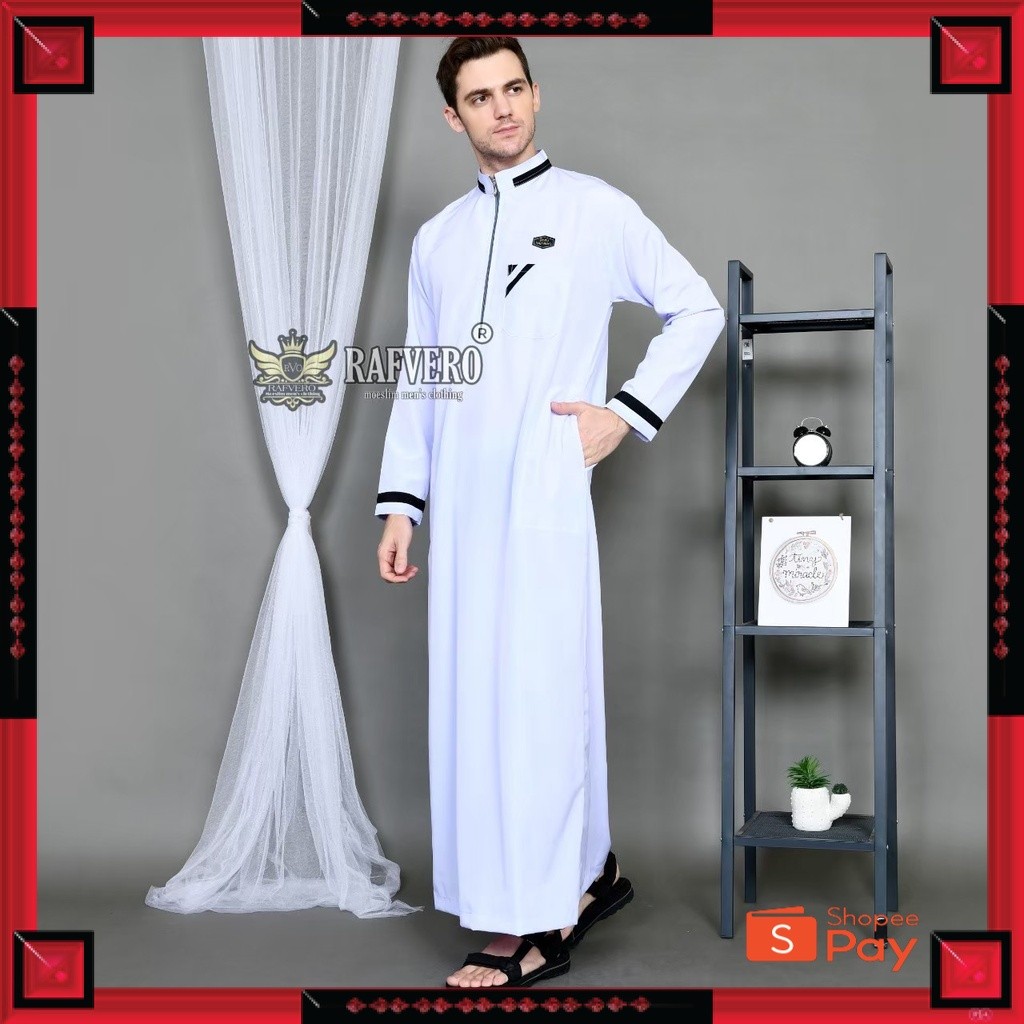 [PREMIUM ORIGINAL] Jubah Pria Terbaru / Gamis Jubah Pria Dewasa Terbaru / koko pria dewasa / baju um