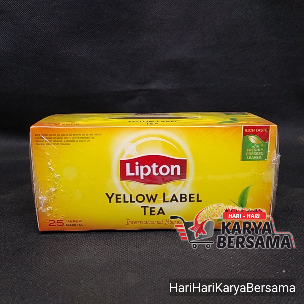 

TEH LIPTON YELLOW LABEL TEA 25'S X 2GR