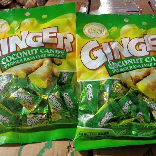 

New Item KIMONO PERMEN JAHE KELAPA 160g