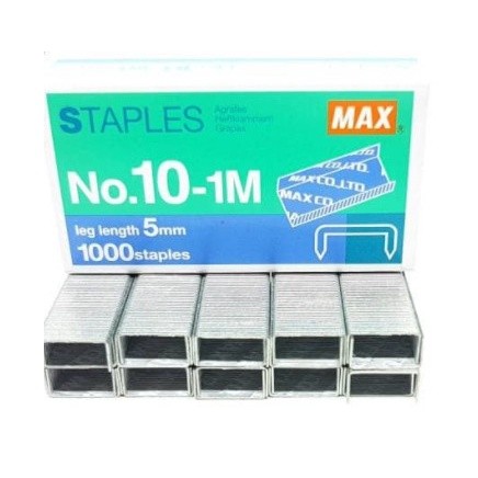 

Isi Staples No.10 - Refill Stapler 10mm Stepler Strapler Per Mini Pack