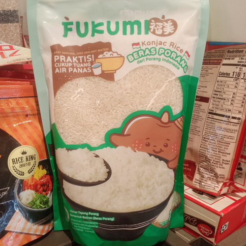 

BERSERTIFIKAT ASLI FUKUMI Beras Porang Pouch 1Kg