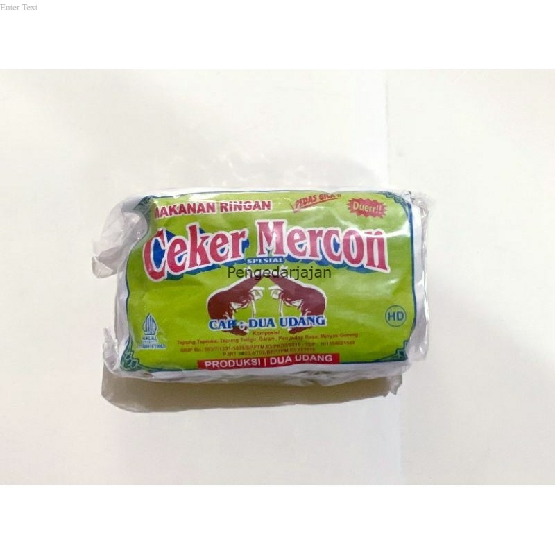 

Ceker Mercon Pedes Duarrr Cap Dua Udang 20Pcs/Pack