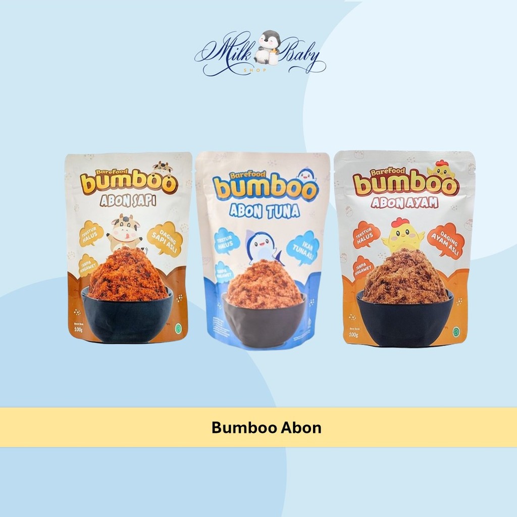 

Barefood Bumboo Abon Series - MPASI Non MSG & Tanpa Pengawet