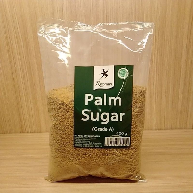 

Ricoman Palm sugar/Gula Aren Murni Grade A/ Berat 400gr