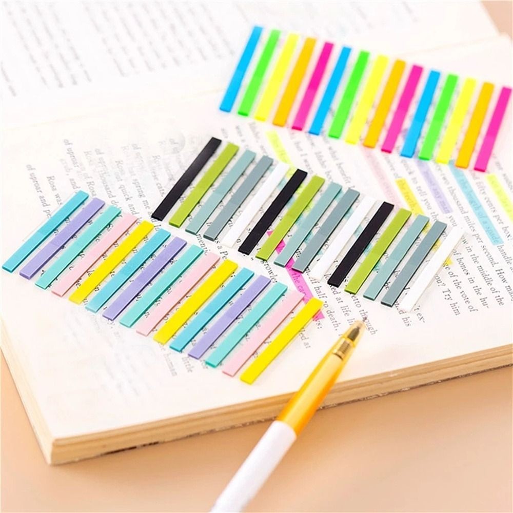 

Office Student Page Marker Fluorescent Reading Aid Reading Highlight Sticker Stickers Index Sticky Notes Index Tabs Flags