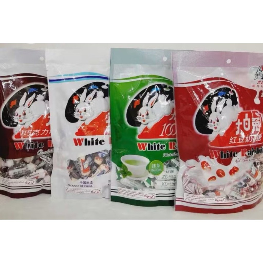 

[NEW] White Rabbit Creamy Candy 180gr / Permen Susu Kelinci Putih All Variant - Coklat