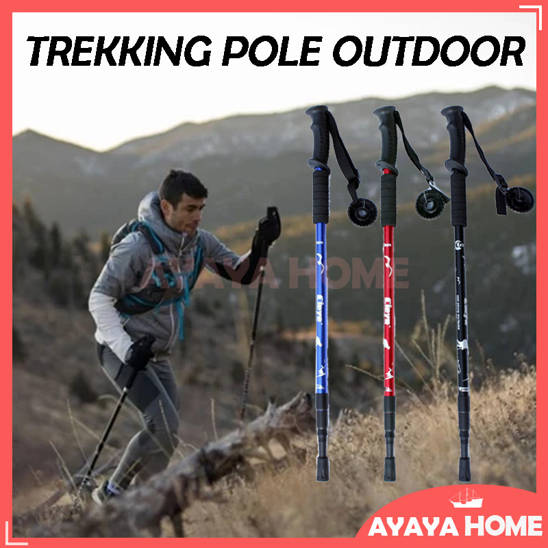 Tongkat Gunung Trekking/ Tongkat Hiking Trekking Pole/Tongkat Daki Gunung