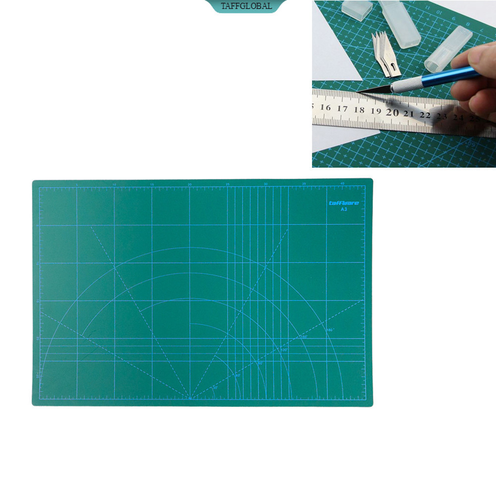 

Taffware Alas Potong Work Cutting Mat Pad A3 45x30cm - GKSA3