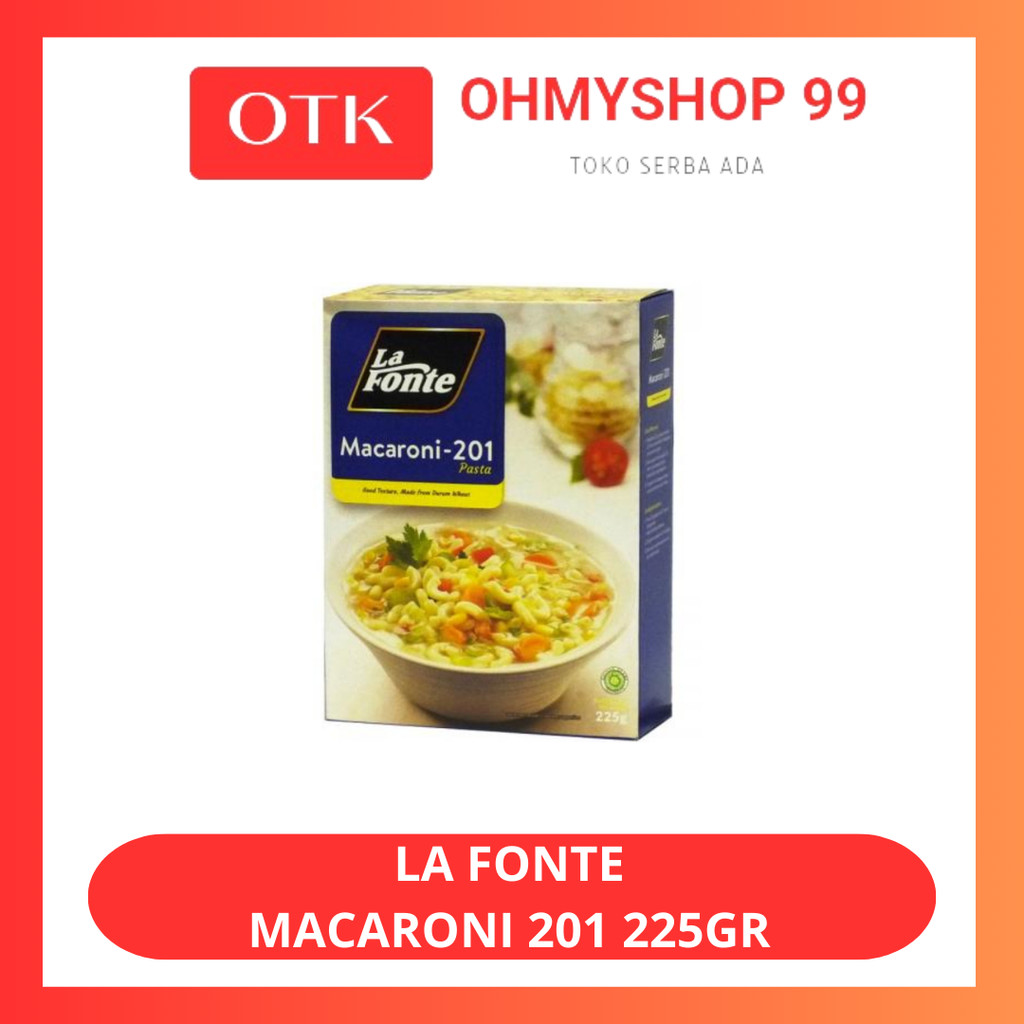 

La Fonte Pasta Macaroni 201 225gr