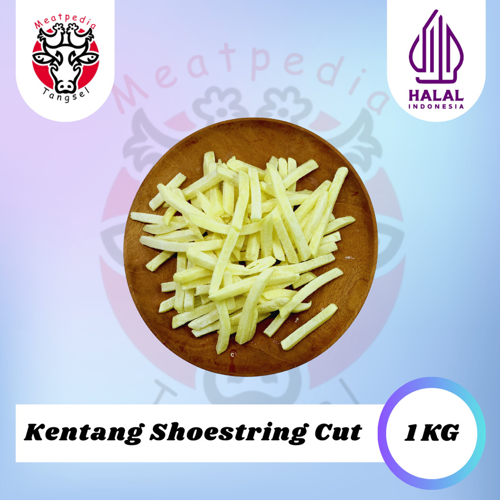 

Kentang Shoestring French Fries - Potato Shoestring 1kg
