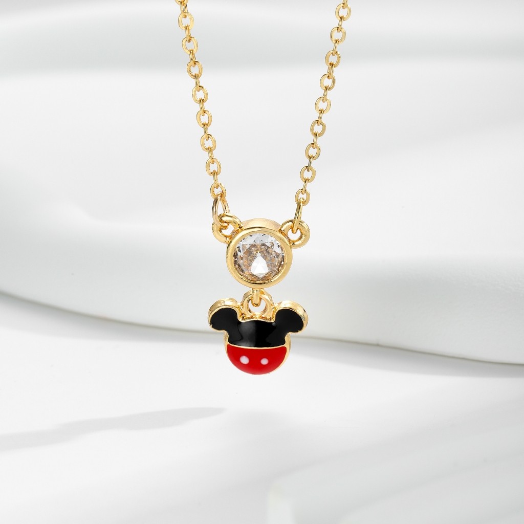 Kalung Anak KS 208N kalung anak titanium wanita emas muda model korea murah anti karat panjang asli 