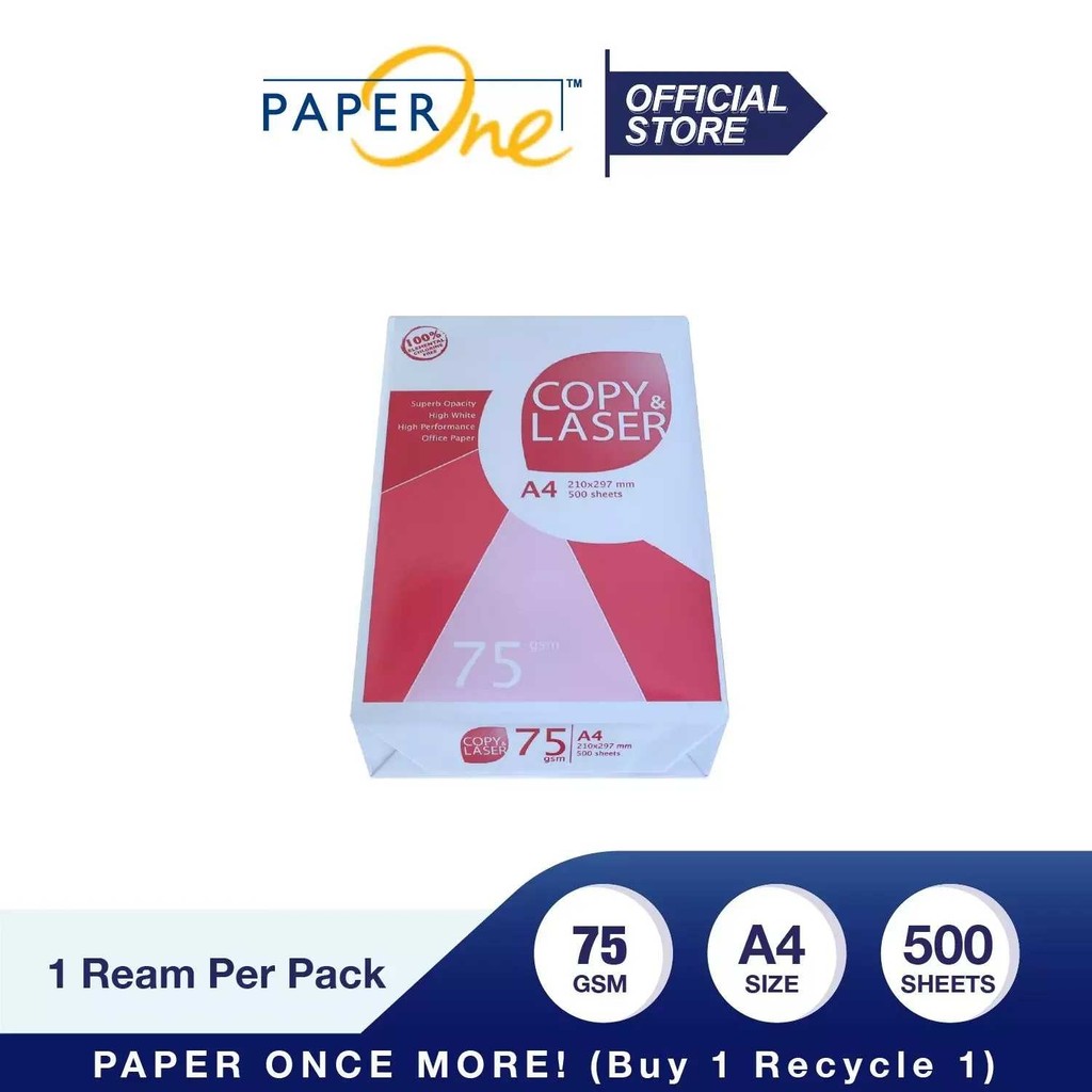 

Kertas Fotokopi Copy & Laser 75 Gsm A4