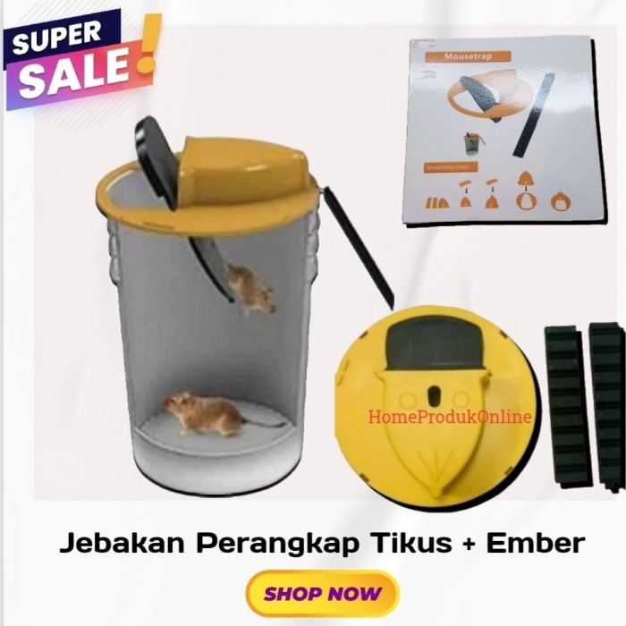 Jebakan Tikus Masal Ember - Perangkap Tikus Masal Ember