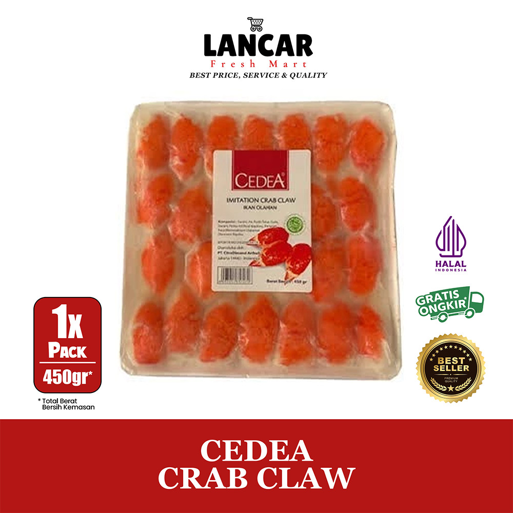 

CEDEA CRAB CLAW 450GR