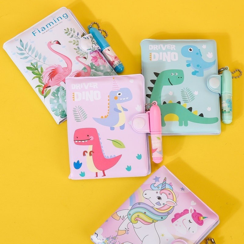 

MMD Set Mini Note Book Notes Unicorn Free Pena Kartun Lucu Kreatif Untuk Anak Anak Buku Catatan Lucu Dengan Pulpen