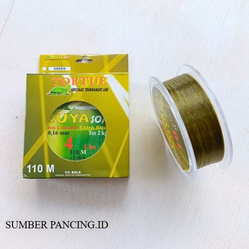 SALE KUYA SOFT TORTUE 110 METER - SENAR PANCING KUYA SOFT [100% ORIGINAL]