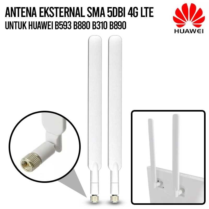 Naylastore4 Huawei Antena Eksternal SMA 5dBi 4G LTE for Huawei B593 B880 B310 B890