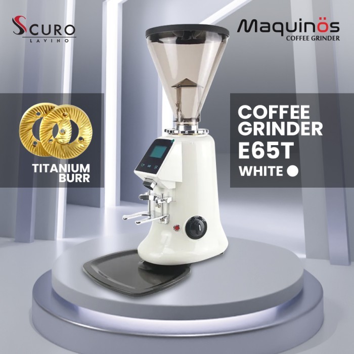 Maquinos Dosserless Grinder E65-T - Putih