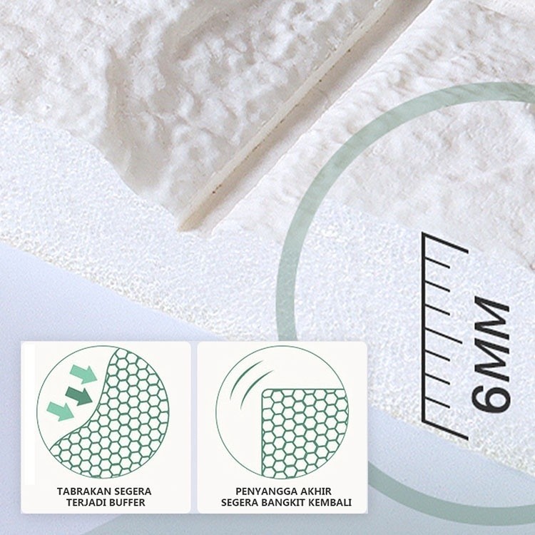 MMD Wallpaper 3D Foam Motif Batik Sultan 70 x 70Cm Tebal 6mm Sticker Wallborder Dinding 3D Motif Kot