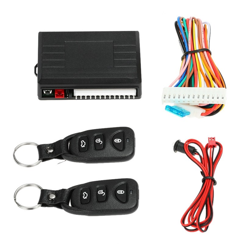Car Remote Central Door Lock Keyless System Central Locking W/Car Alarm Systems Auto Remote Central 