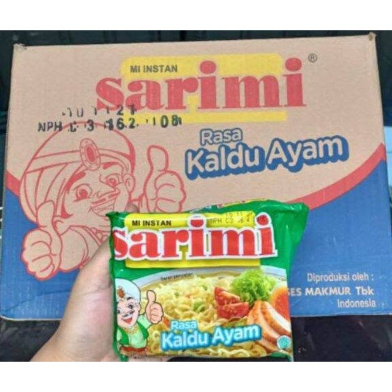 

MIE TERMURAH SARIMI SARIMIE KALDU AYAM 1 DUS ISI 40 BUNGKUS