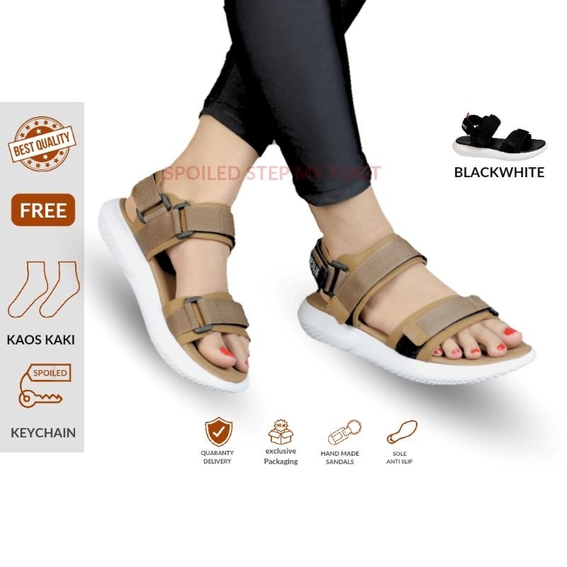 New Spoiled - Sandal Traveling Wanita Korea Sendal Gunung Wanita Terbaru Sandal Tali Wanita