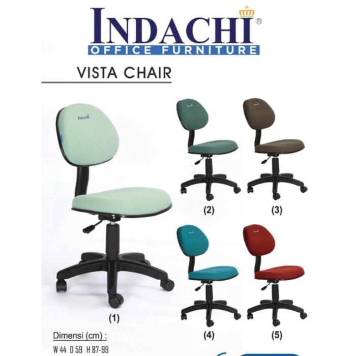kursi kantor kursi kerja indachi vista