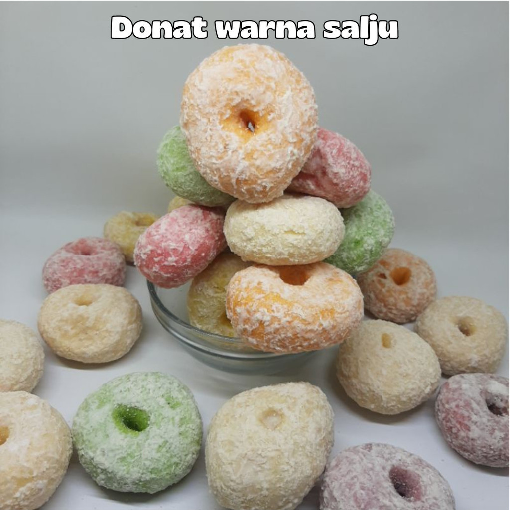 

COD TERLARIS donat gula kering donat mini kering jajan donat kering kue donat kering