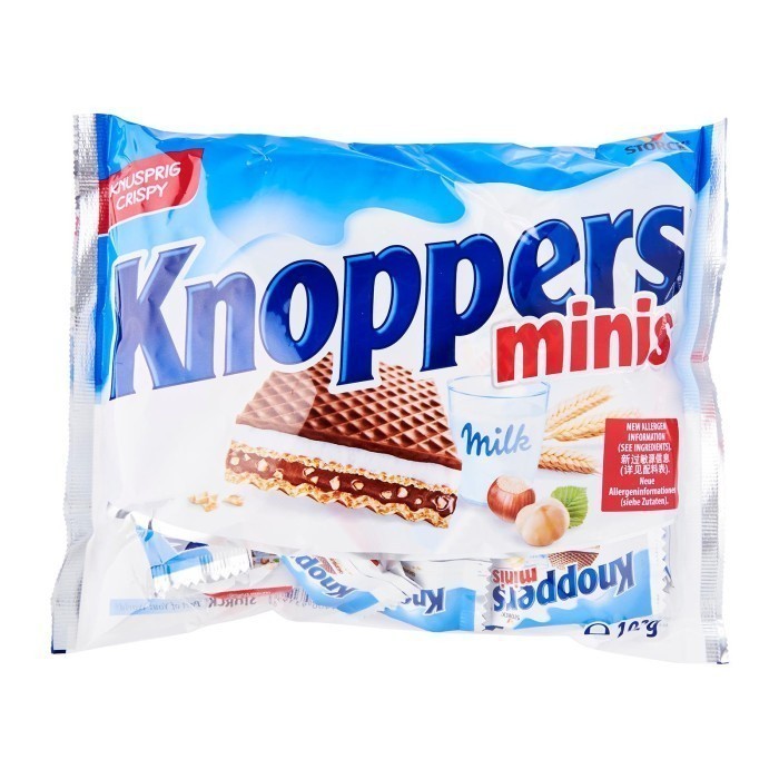 

Coklat KNOPPERS Minis 192gram isi 20pcs asal Jerman