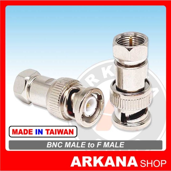 CONEKTOR KONEKTOR BNC MALE TO F MALE