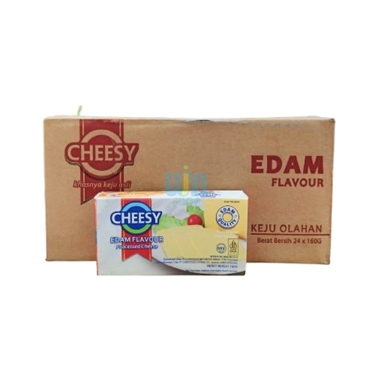 

Cheesy Keju Edam 160gr x 24 pcs [1DUS]
