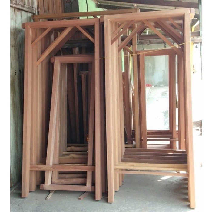 Kusen Pintu Kayu /Kusen Kayu Custom